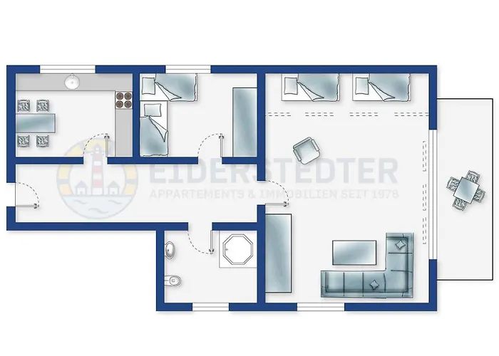 Appartement 8 Id 301 *